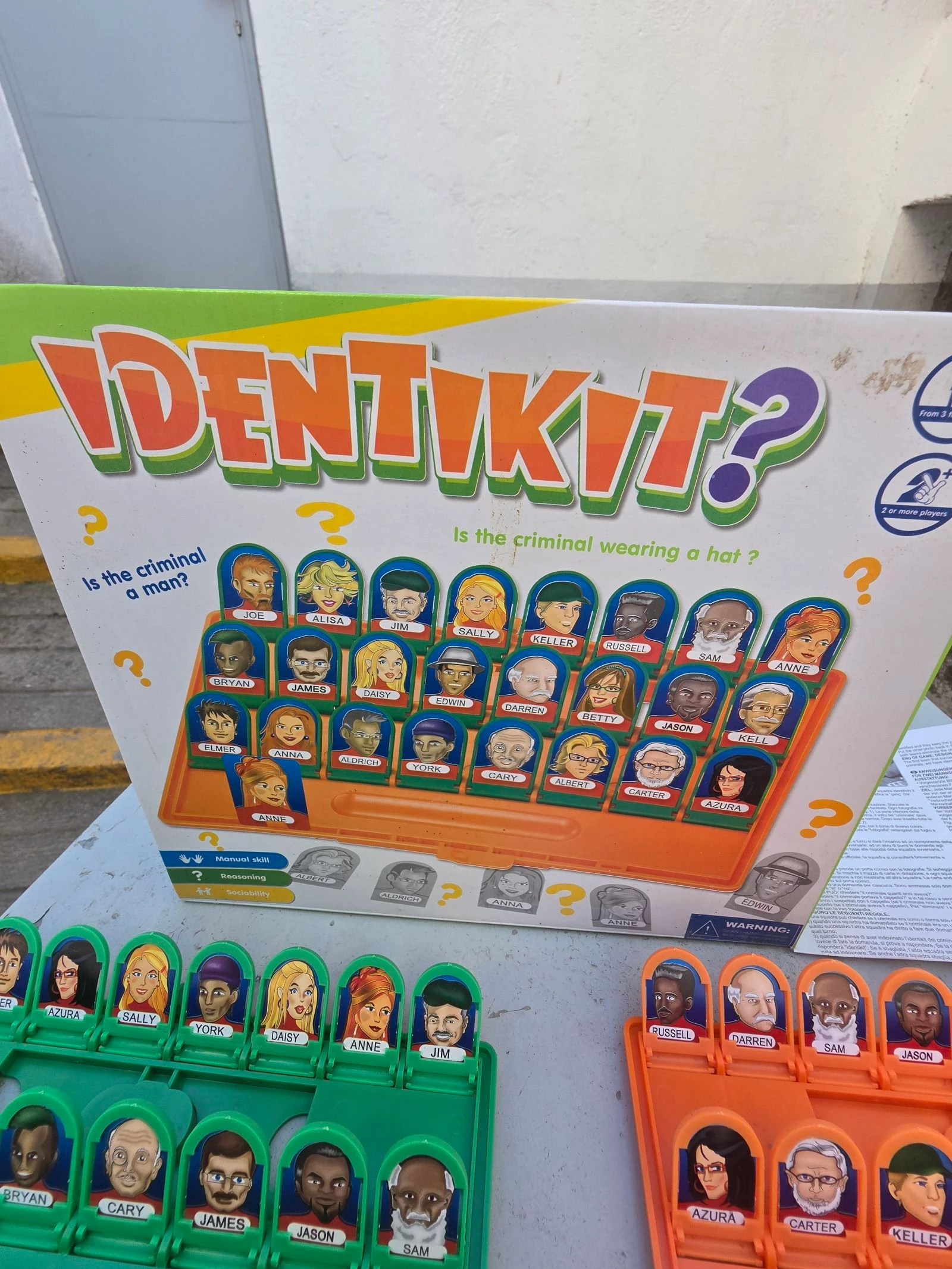 Jeu « Identikit », Qui est qui ? – photo 7